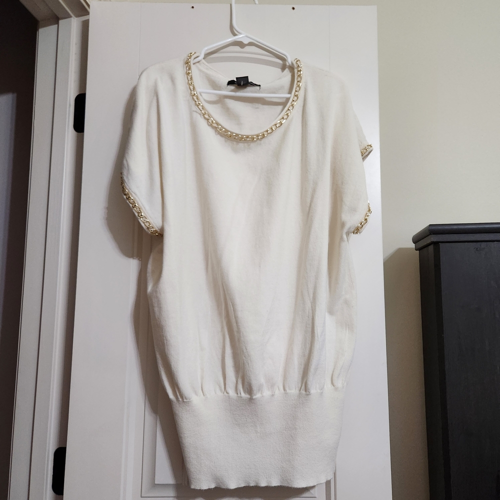 Elegant White Women's Top